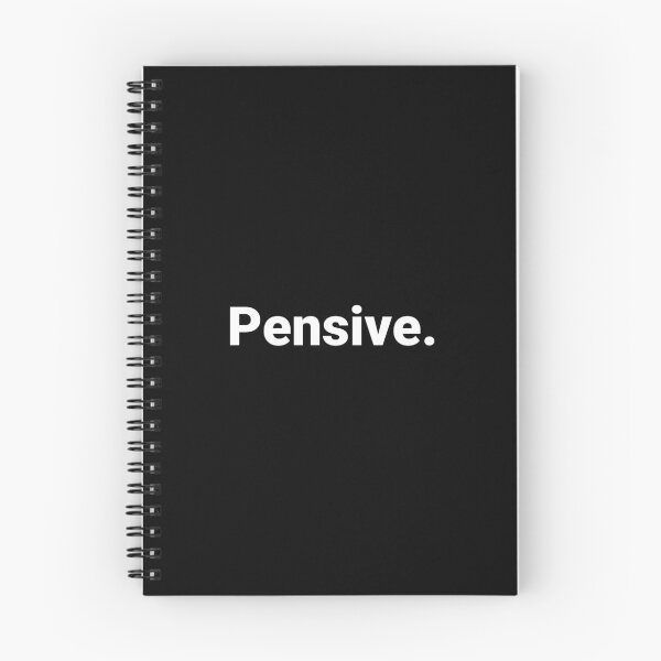 Item preview, Pensive. designed and sold by Text-based T-Shirts and Gifts.