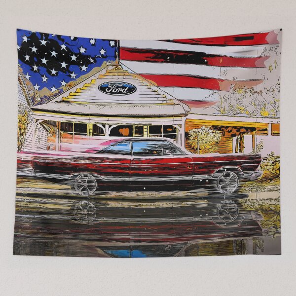 Item preview, Reflections of American Heritage: The Ford Fairlane designed and sold by Michael van der Hoorn.