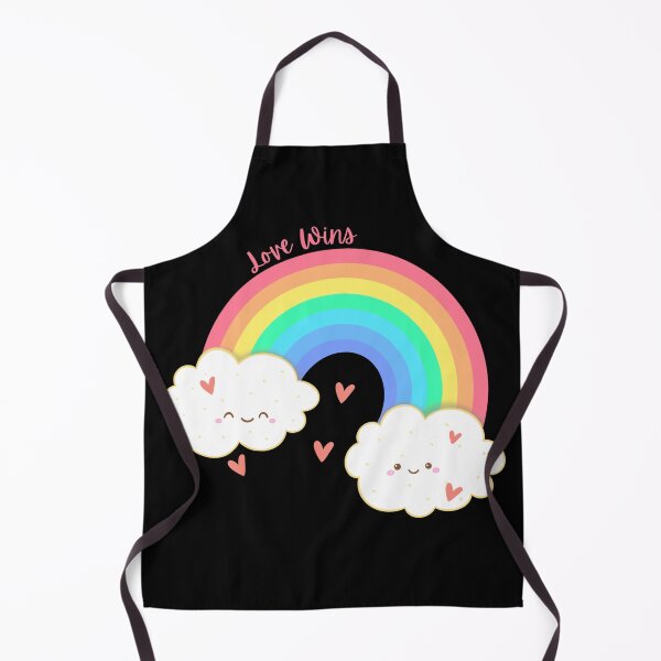 Item preview, Love Wins, Pride, Queer LGBTQ Rainbow Print designed and sold by Thehatinthecat.