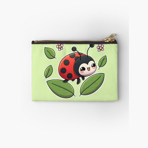Aperçu de l'œuvre Ladybug with leaves créée et vendue par Kiskadee-Draw.
