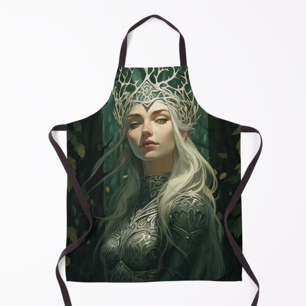 Item preview, Elven Winter Queen - Art Nouveau Style designed and sold by ArtNouveauChic.