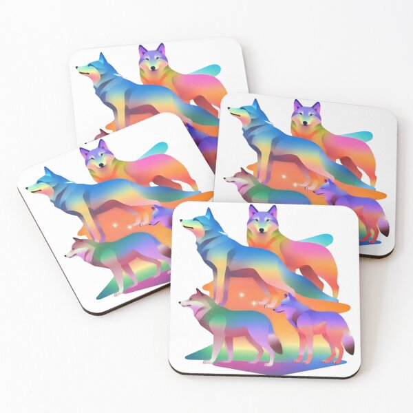Item preview, Wolves/ Totem Animals designed and sold by retro-ether.