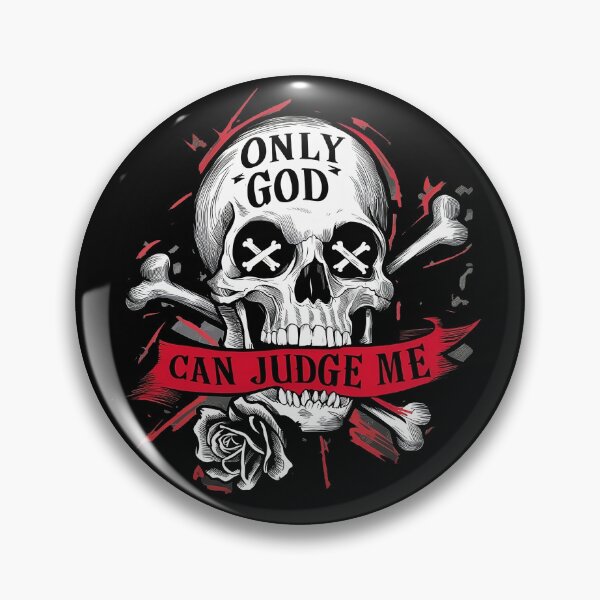 Item preview, ONLY GOD CAN JUDGE NE designed and sold by NebulaWhimsy.