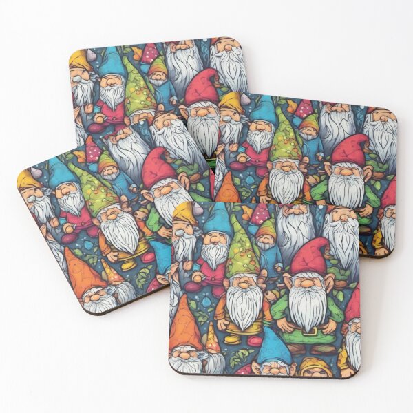 Item preview, Gnomes Pattern Funny Magical Grome designed and sold by FunnyT-Shirts.