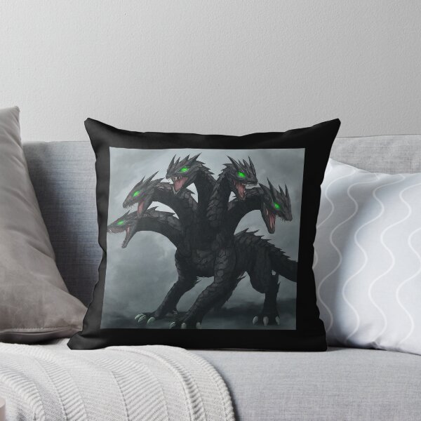 Aperçu de l'œuvre Dragon Hydra posant de manière menaçante créée et vendue par ChrisScalf.