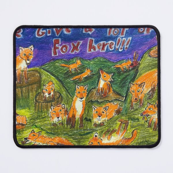 Item preview, We give a lot of fox here!/ Foxy and we know it! designed and sold by Cece42.