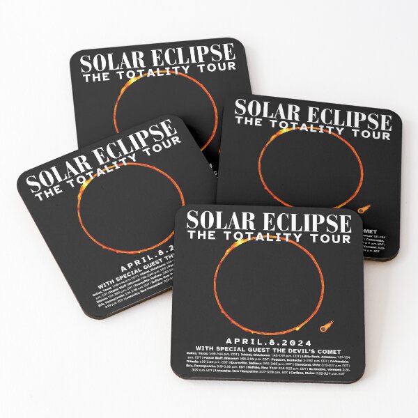 Item preview, April 8 2024 Total Solar Eclipse Commemorative designed and sold by marboywonderboy.