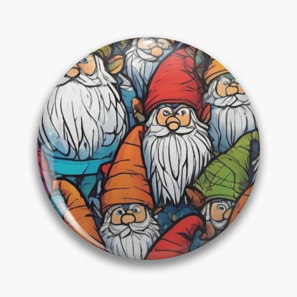 Item preview, Gnomes Pattern Funny Magical Gnome designed and sold by FunnyT-Shirts.