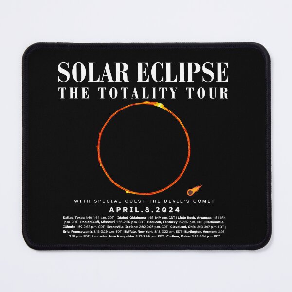 Item preview, April 8 2024 Solar Eclipse Commemorative designed and sold by marboywonderboy.