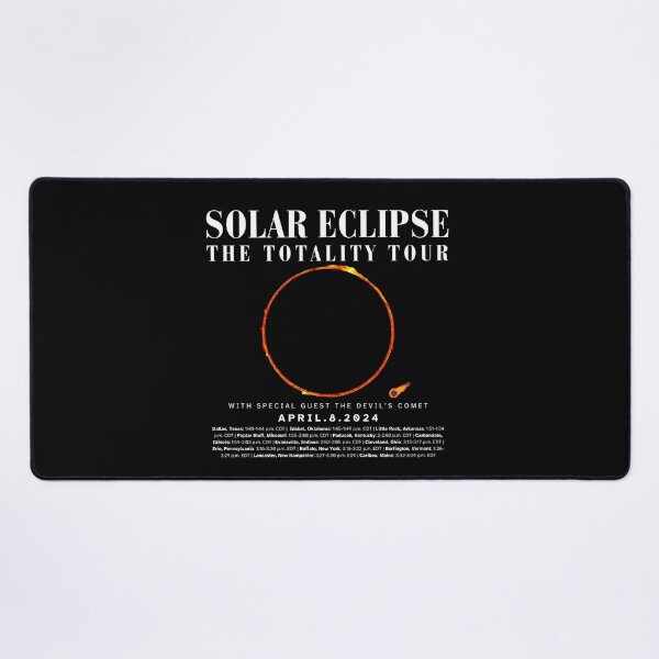 Item preview, April 8 2024 Solar Eclipse Commemorative designed and sold by marboywonderboy.