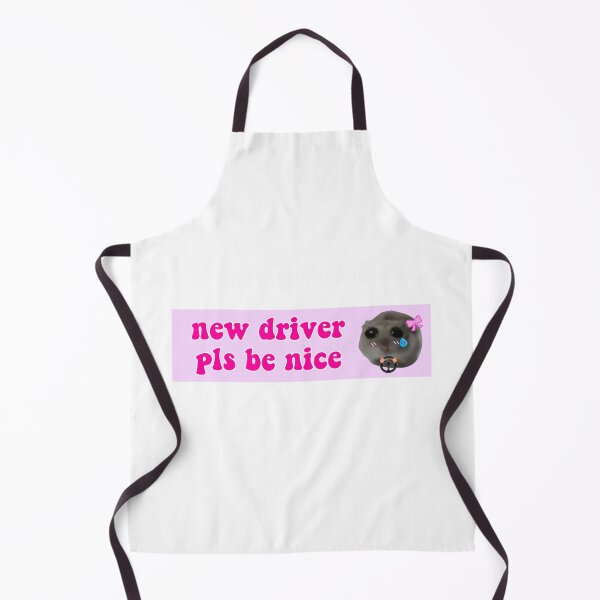 Item preview, Sad Hamster New Driver Pls Be Nice designed and sold by funkyst.