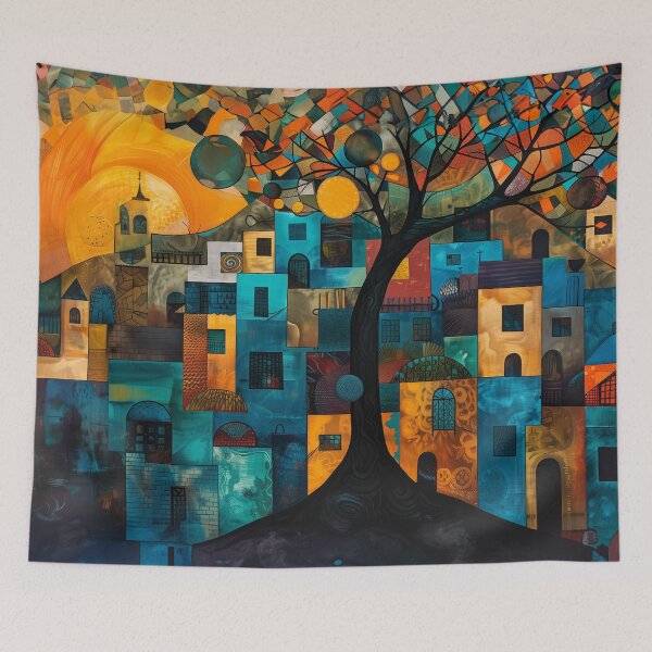 Item preview, Cubist City  designed and sold by MNSY.