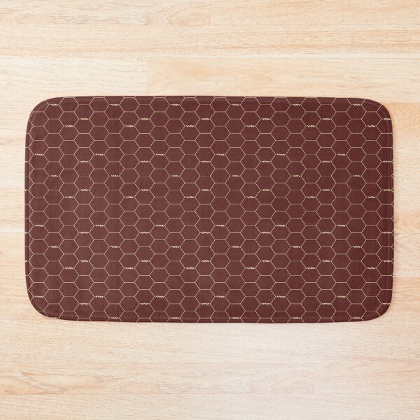 Item preview, Chicken wire blender design -vibrant brown designed and sold by SCdesignqld.
