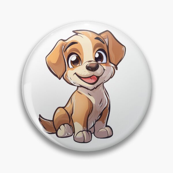 Item preview, Cute cartoon dog designed and sold by Stickermagician.