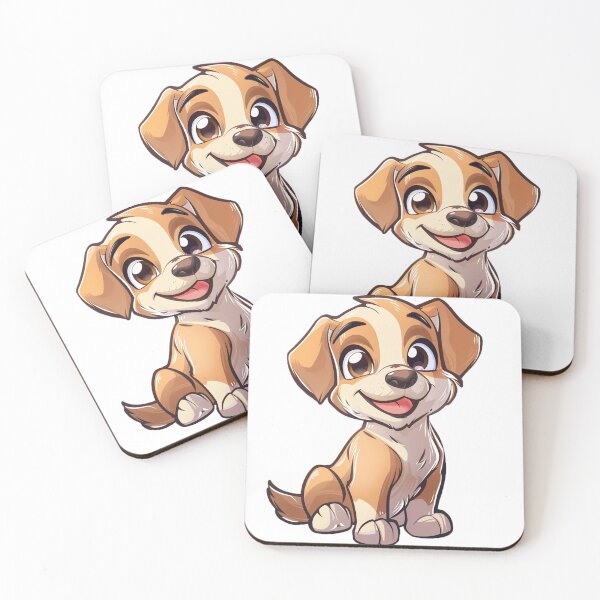Item preview, Cute cartoon dog designed and sold by Stickermagician.