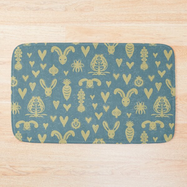 Item preview, Garden Things - Peacock + Gold designed and sold by Irene Estelle.