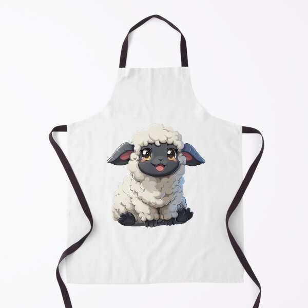 Item preview, Cute cartoon sheep designed and sold by Stickermagician.