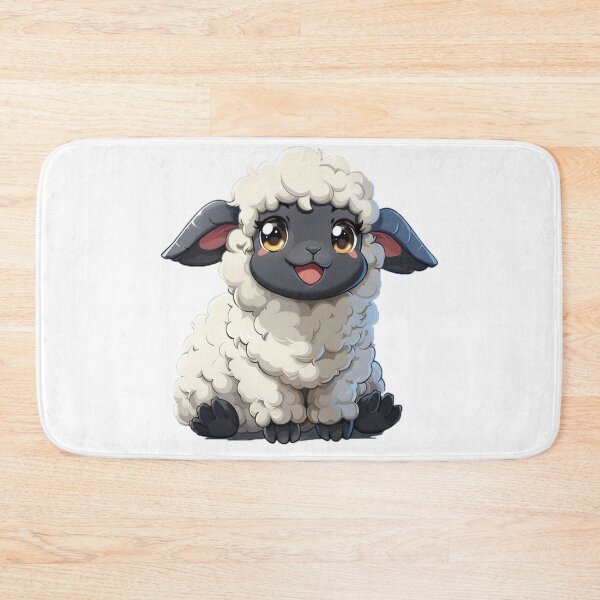 Item preview, Cute cartoon sheep designed and sold by Stickermagician.