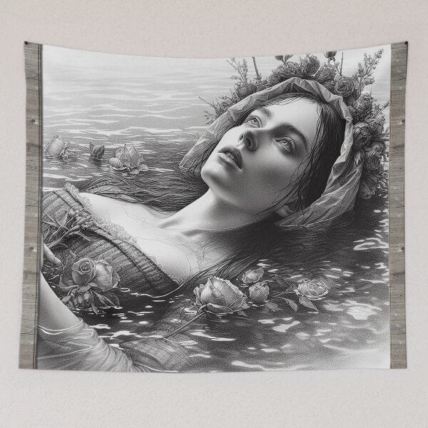 Item preview, ophelia drowns designed and sold by Foxlindesigns.