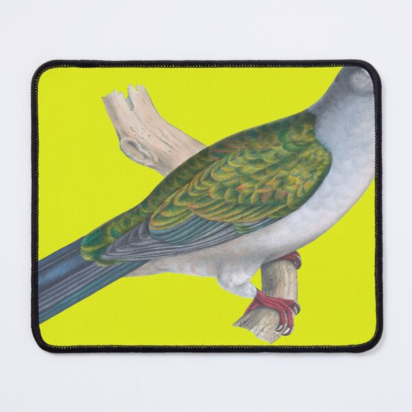 Item preview, Dove Vintage Hand-Colored Lithograph Blue and Green designed and sold by ElegantTeaTime.