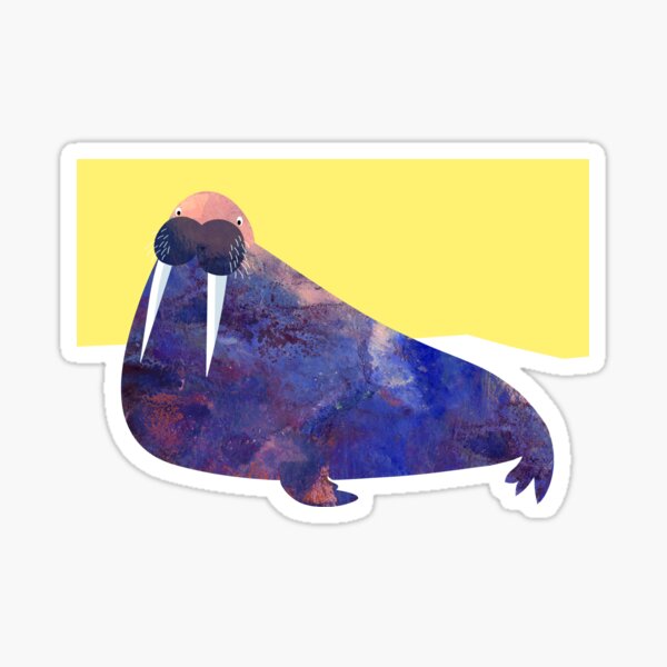 Item preview, W is a Walrus designed and sold by Studio Mattie.