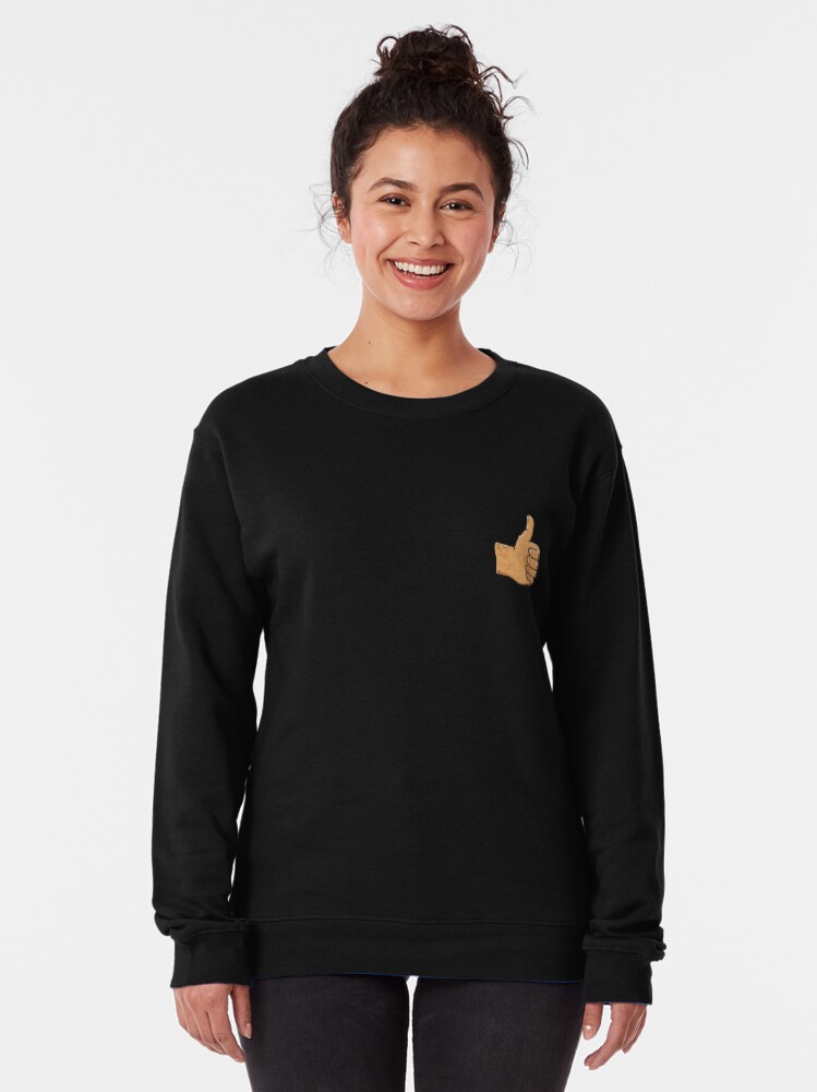 Alternate view of Thumbs up. You beauty Pullover Sweatshirt