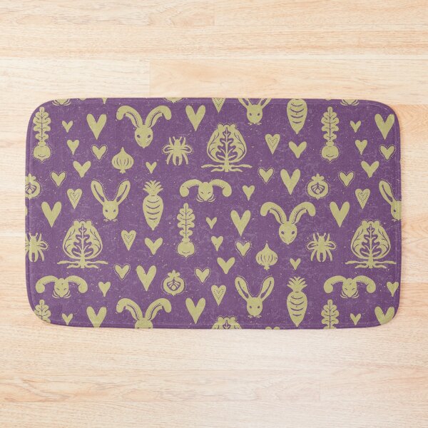 Item preview, Garden Things - Plum + Gold designed and sold by Irene Estelle.
