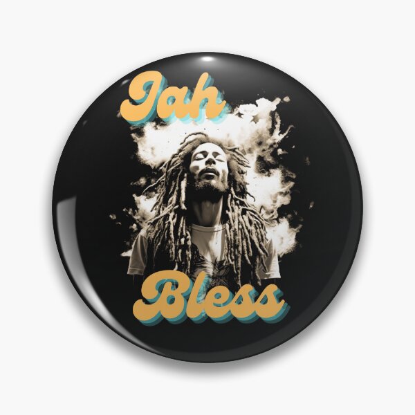 Item preview, Rasta vibes "jah Bless" retro graphic designed and sold by The Poster Emporium.