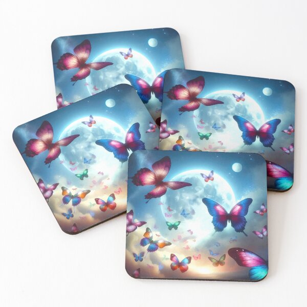 Item preview, Celestial Flutter: Butterflies' Midnight Journey designed and sold by OCNau.