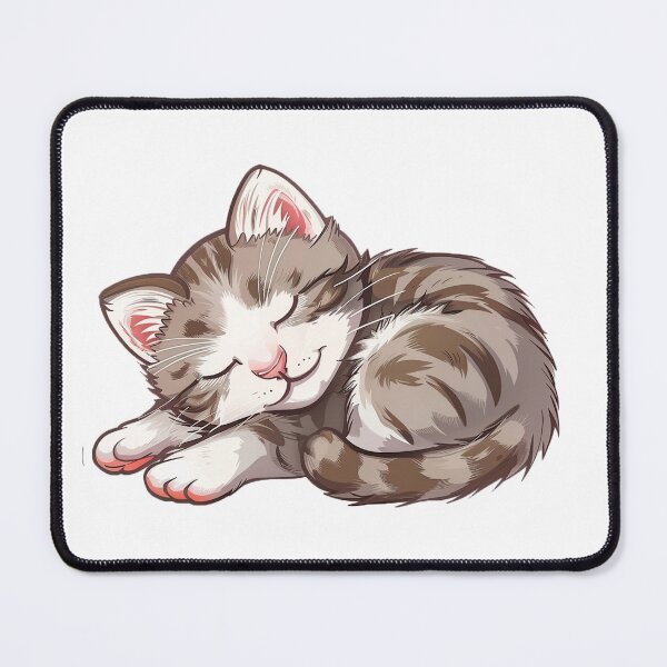 Item preview, Cute cartoon kitten designed and sold by Stickermagician.