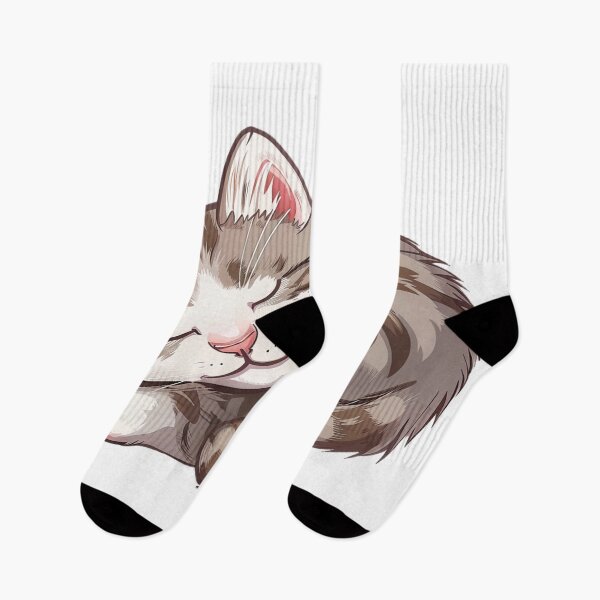 Item preview, Cute cartoon kitten designed and sold by Stickermagician.