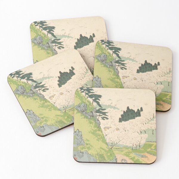 Item preview, Mount Yoshino, Cherry Blossoms by Kobayashi Kiyochika designed and sold by My Artprintz.