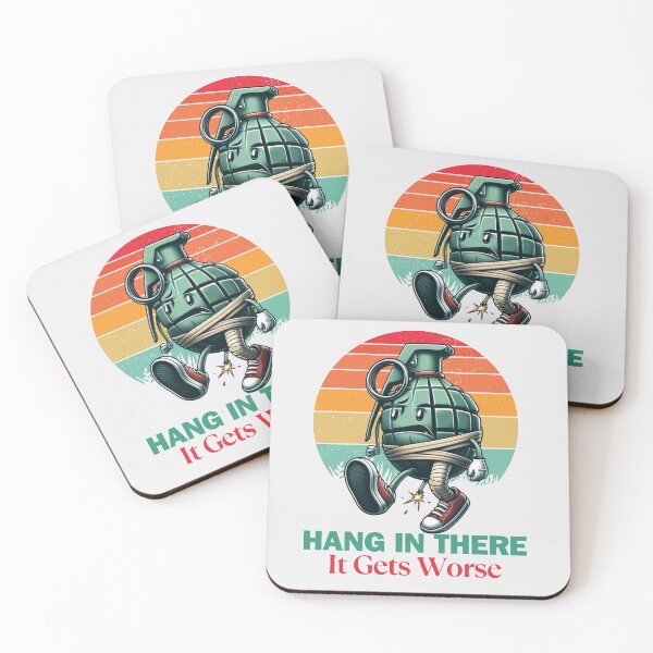 Item preview, Hang In There It Gets Worse designed and sold by Cree8if.