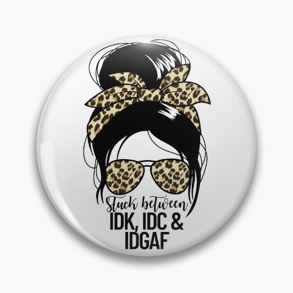 Item preview, Stuck Between IDK IDC IDGAF Gear designed and sold by DynamicDesign.