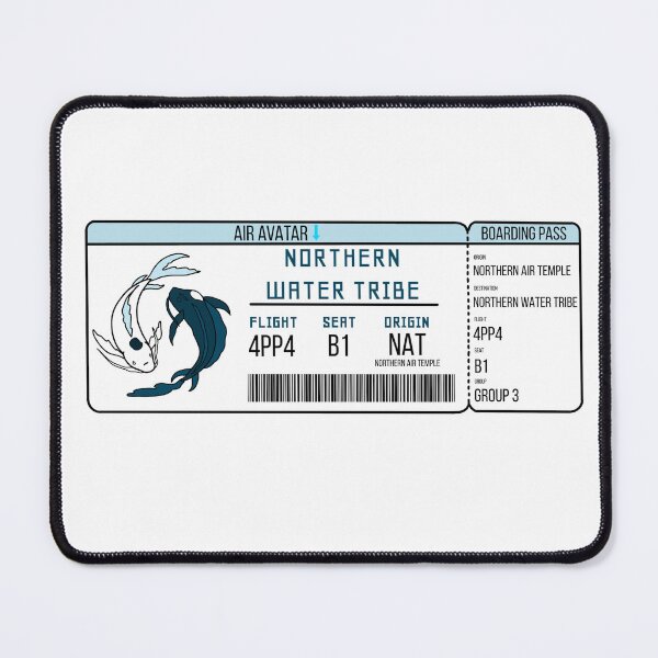 Item preview, Avatar Boarding Pass N Water Tribe designed and sold by leileigh0.