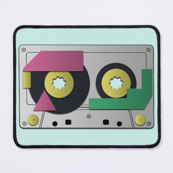 Item preview, 1980s Cassette Tape Papercraft Illustration designed and sold by HereticTees.