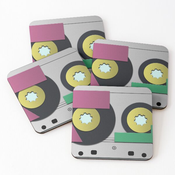 Item preview, 1980s Cassette Tape Papercraft Illustration designed and sold by HereticTees.