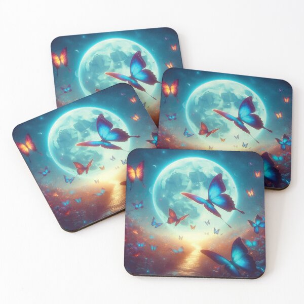 Item preview, Celestial Flutter: Butterflies' Midnight Journey designed and sold by OCNau.