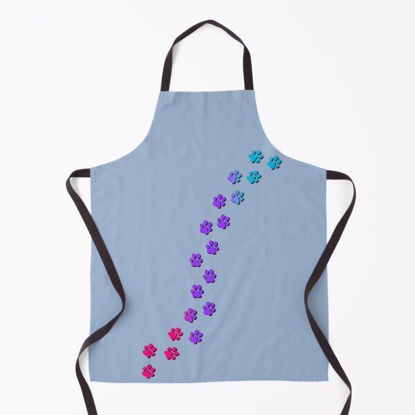Item preview, Pawsitivily Adorable Androgynous Pride Flag Paw Prints, Androgyne Pride Design designed and sold by Travelslightly.