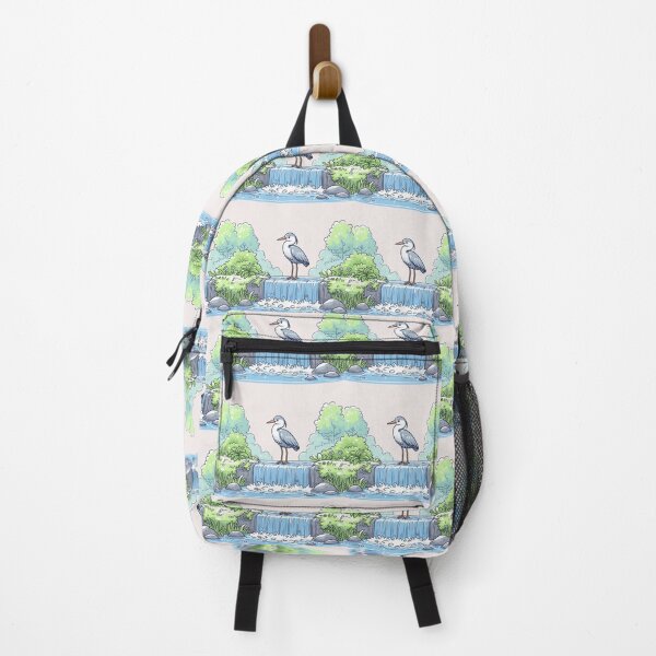 Item preview, Falling Water Heron designed and sold by LemuellTrends.