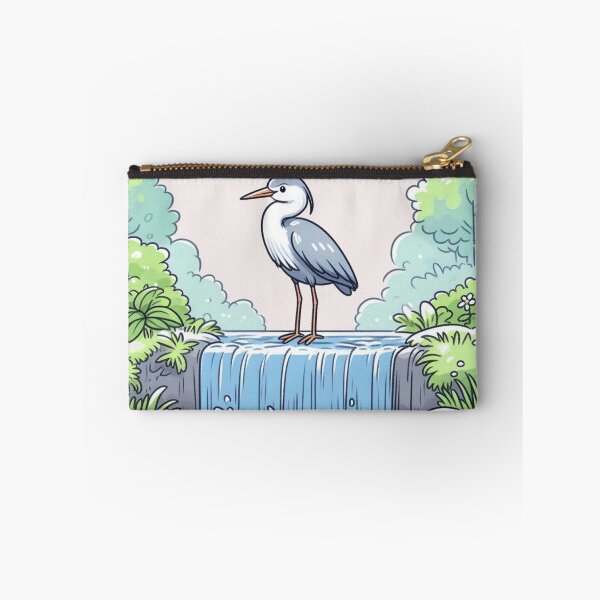 Item preview, Falling Water Heron designed and sold by LemuellTrends.