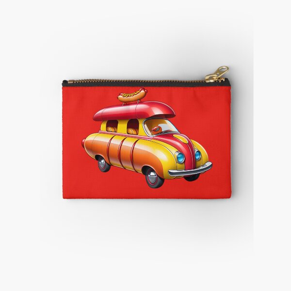 Item preview, Funny Concept Cartoon Hotdog Car designed and sold by TheArtOfPat.