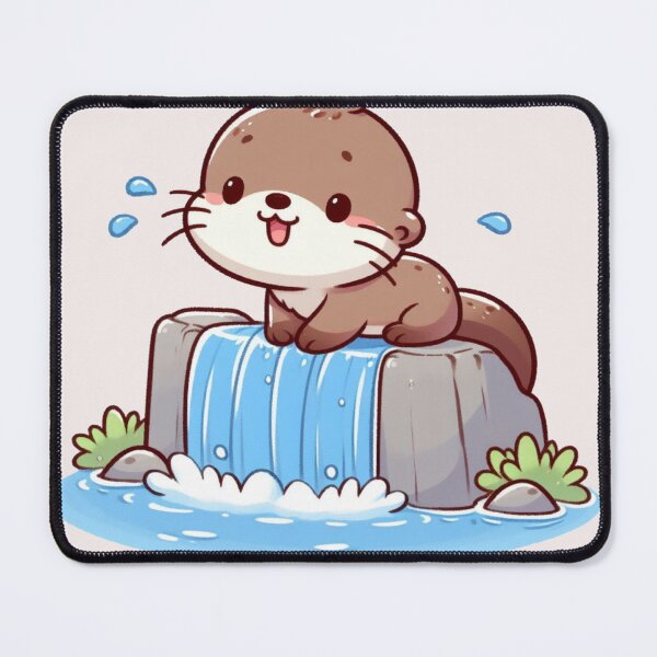 Item preview, Falling Water Otter designed and sold by LemuellTrends.