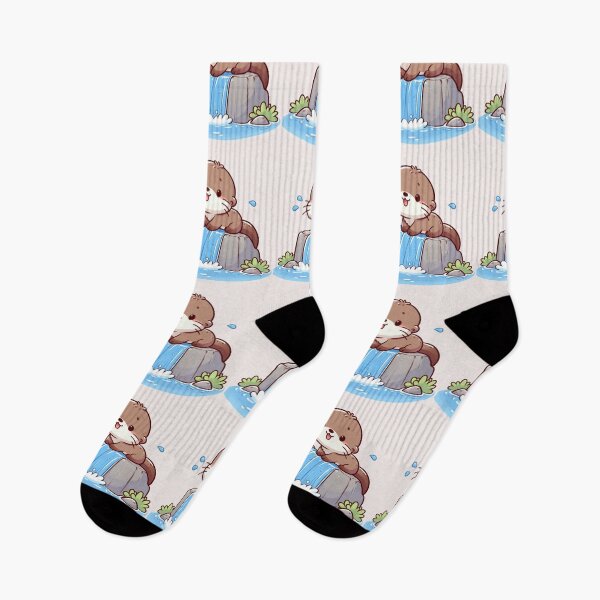 Item preview, Falling Water Otter designed and sold by LemuellTrends.