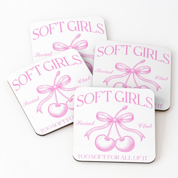 Item preview, Coquette Soft Girls Social Club Cherries and Bows designed and sold by darkskydelights.