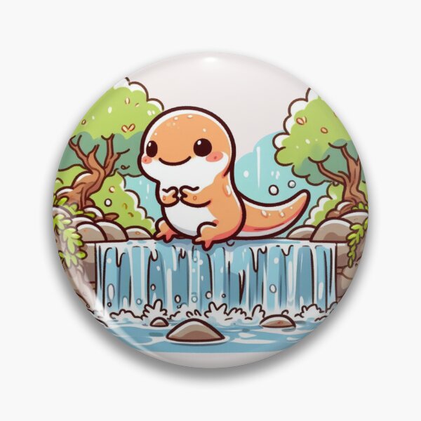 Item preview, Falling Water Salamander designed and sold by LemuellTrends.