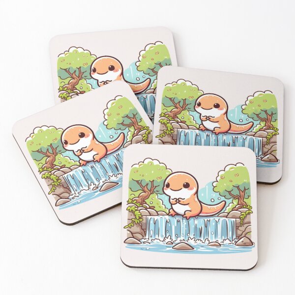 Item preview, Falling Water Salamander designed and sold by LemuellTrends.