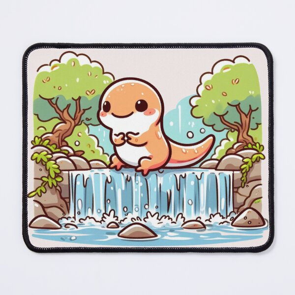 Item preview, Falling Water Salamander designed and sold by LemuellTrends.