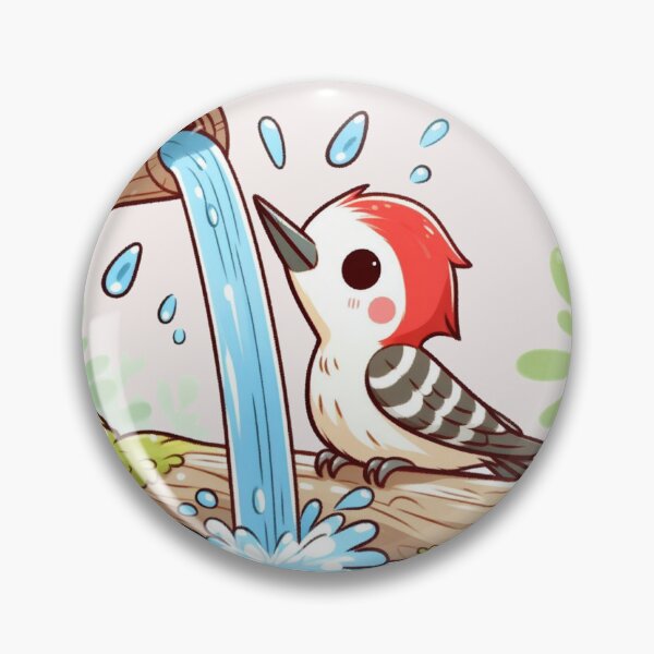 Item preview, Falling Water Woodpecker designed and sold by LemuellTrends.