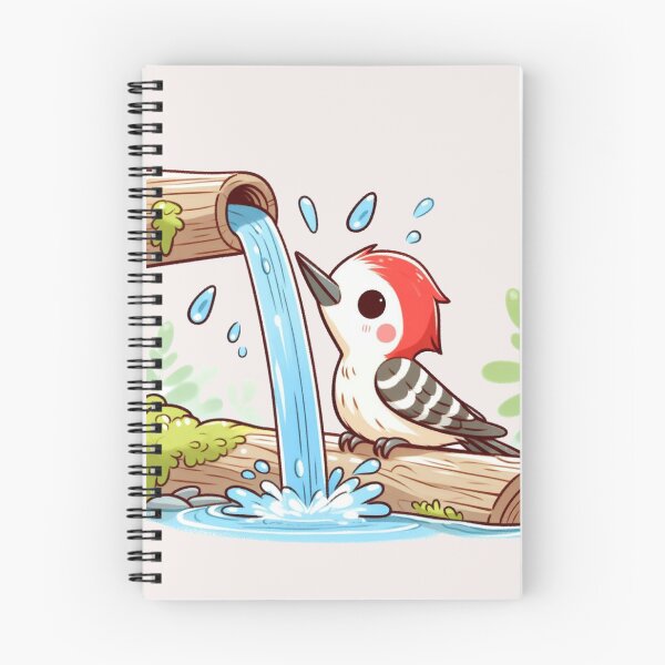 Item preview, Falling Water Woodpecker designed and sold by LemuellTrends.